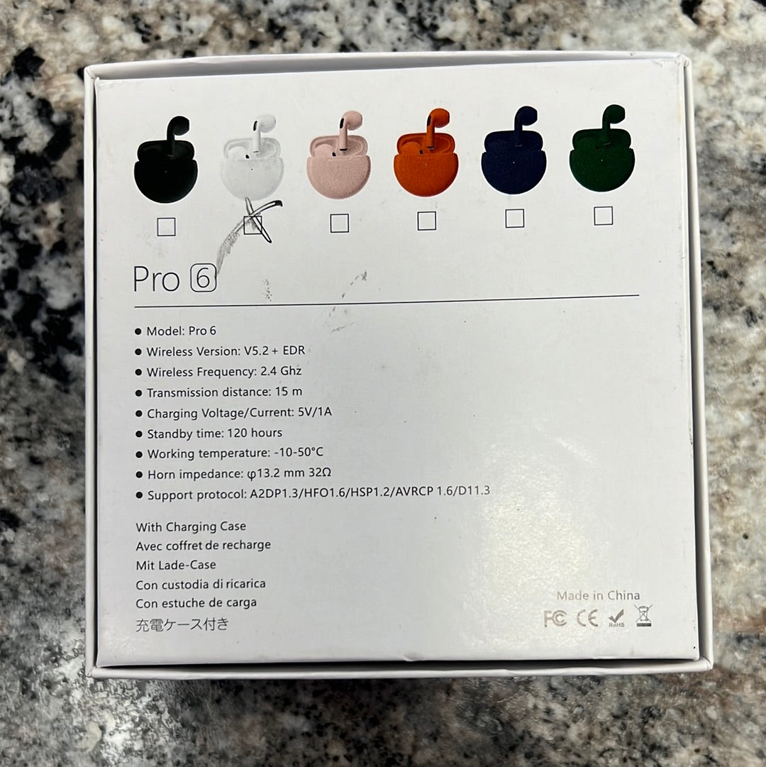 Earbuds Pro 6