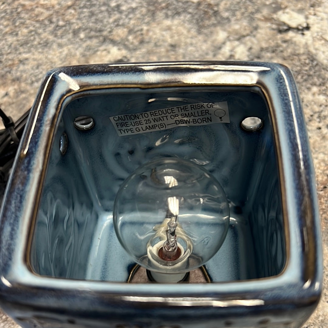 Blue Scentsy Warmer
