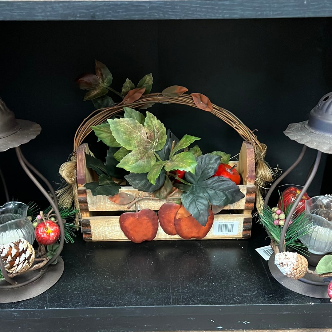 Apple Basket Decor