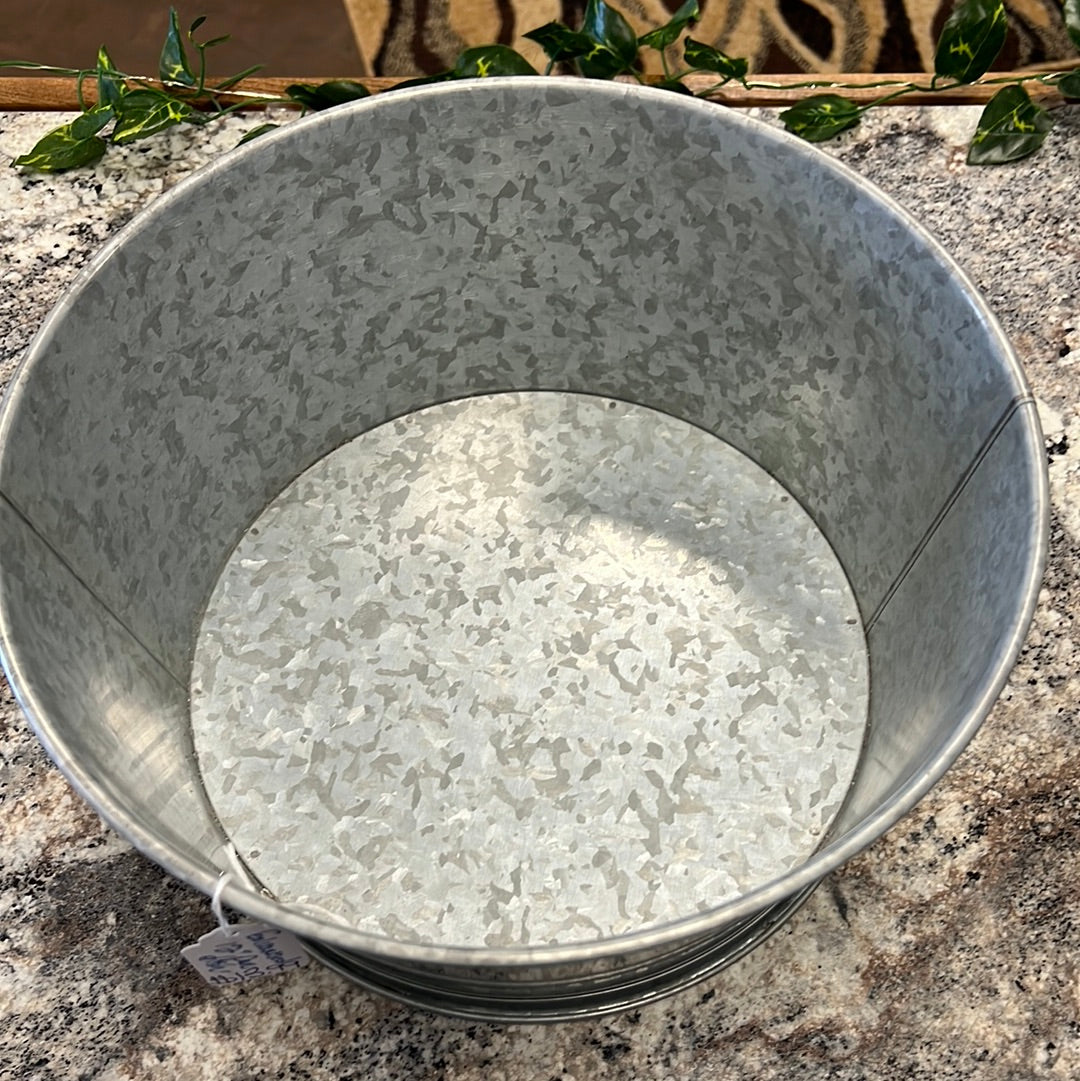 Galvanized 12” Bucket