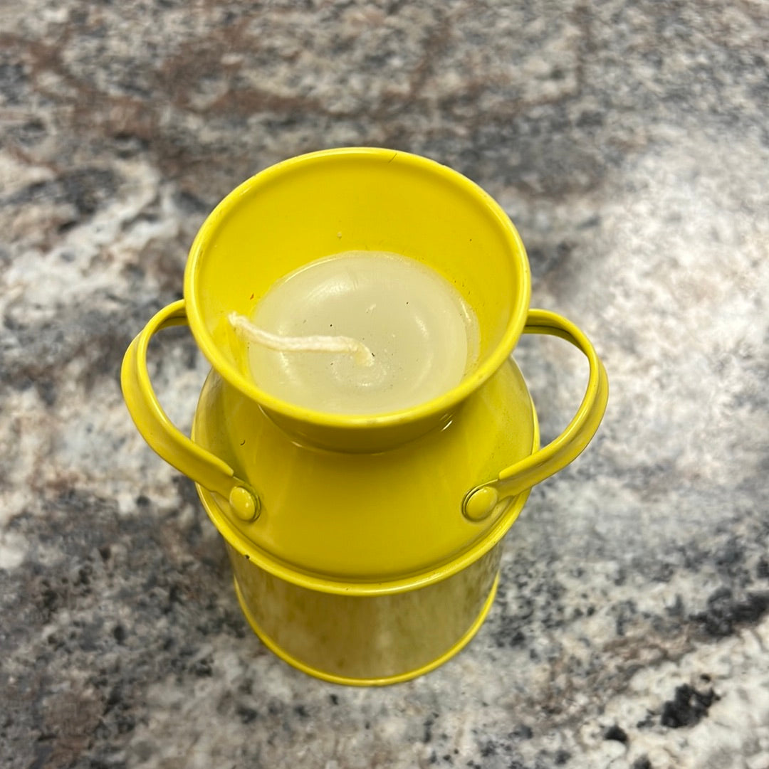 Yellow Jug Candle