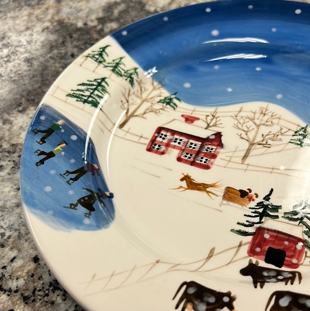 Hand Painted Plate 98’