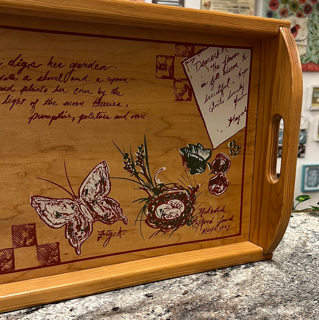 Vintage Serving Tray