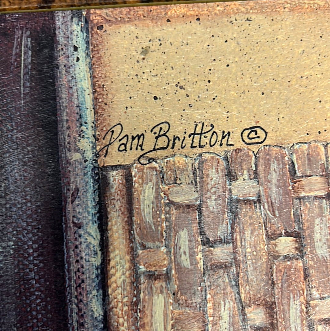 Friends Gather Here Sign