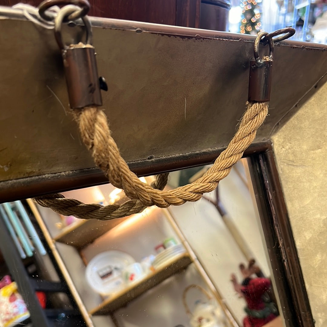 Galvanized Mirror