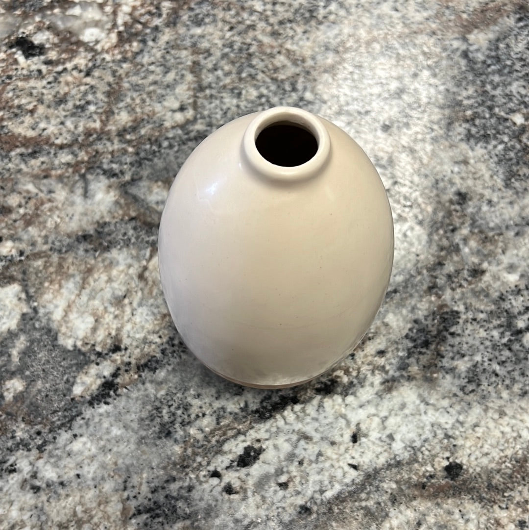 Small Tan Vase