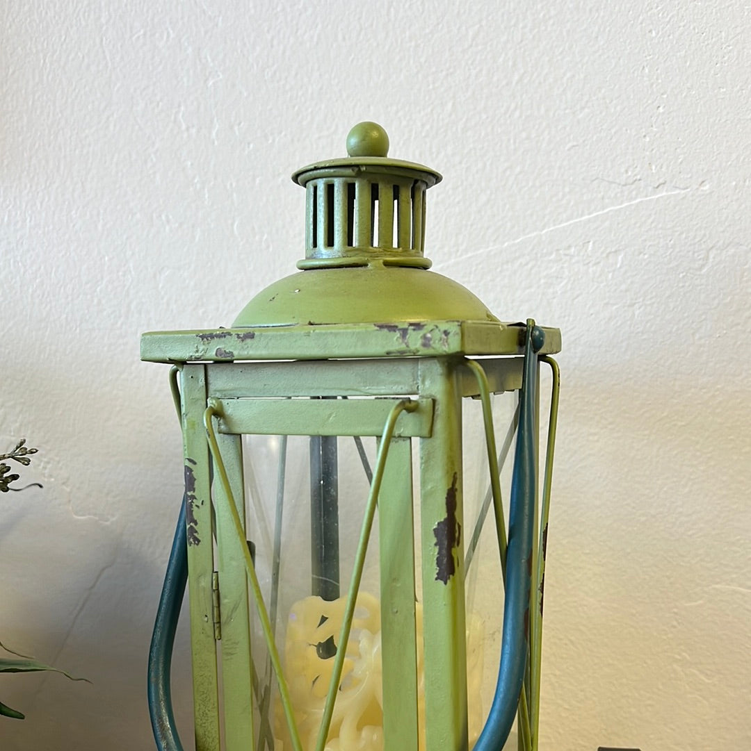 Metal Lantern Candle Holder