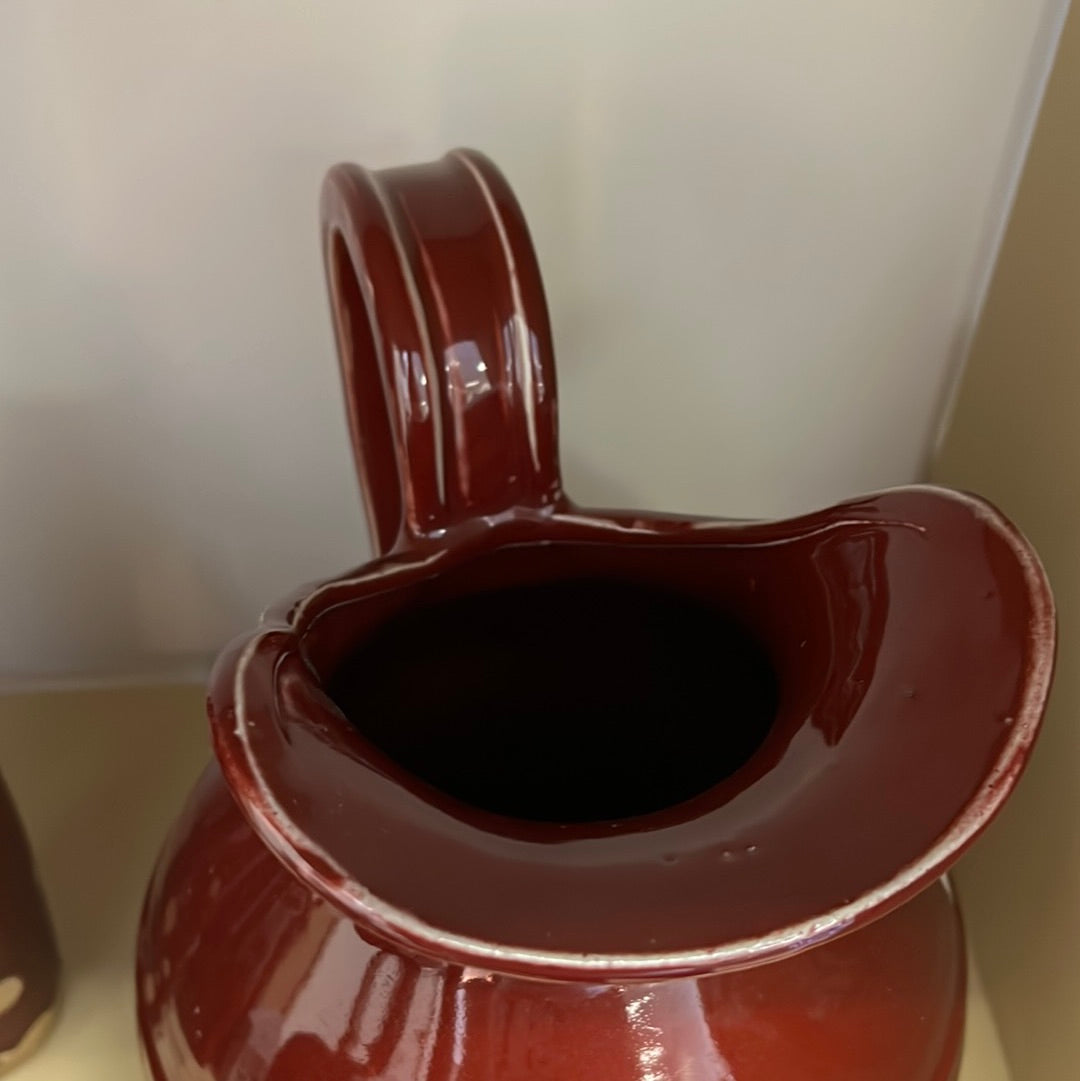 Large Red Pitcher