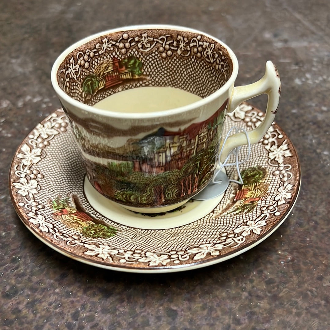 Vintage Cup + Saucer
