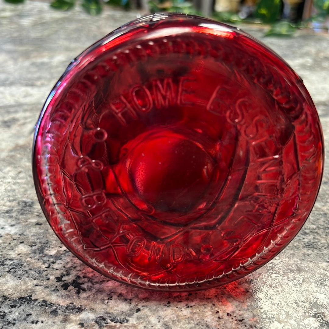 Vintage Red Bottle