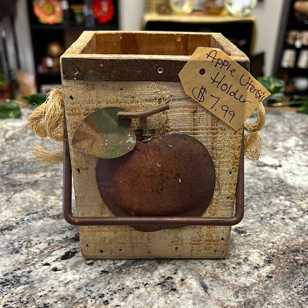 Apple Utensil Holder