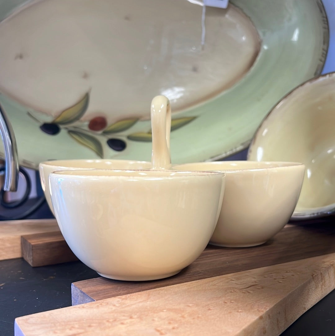 3 Section Serving Dish