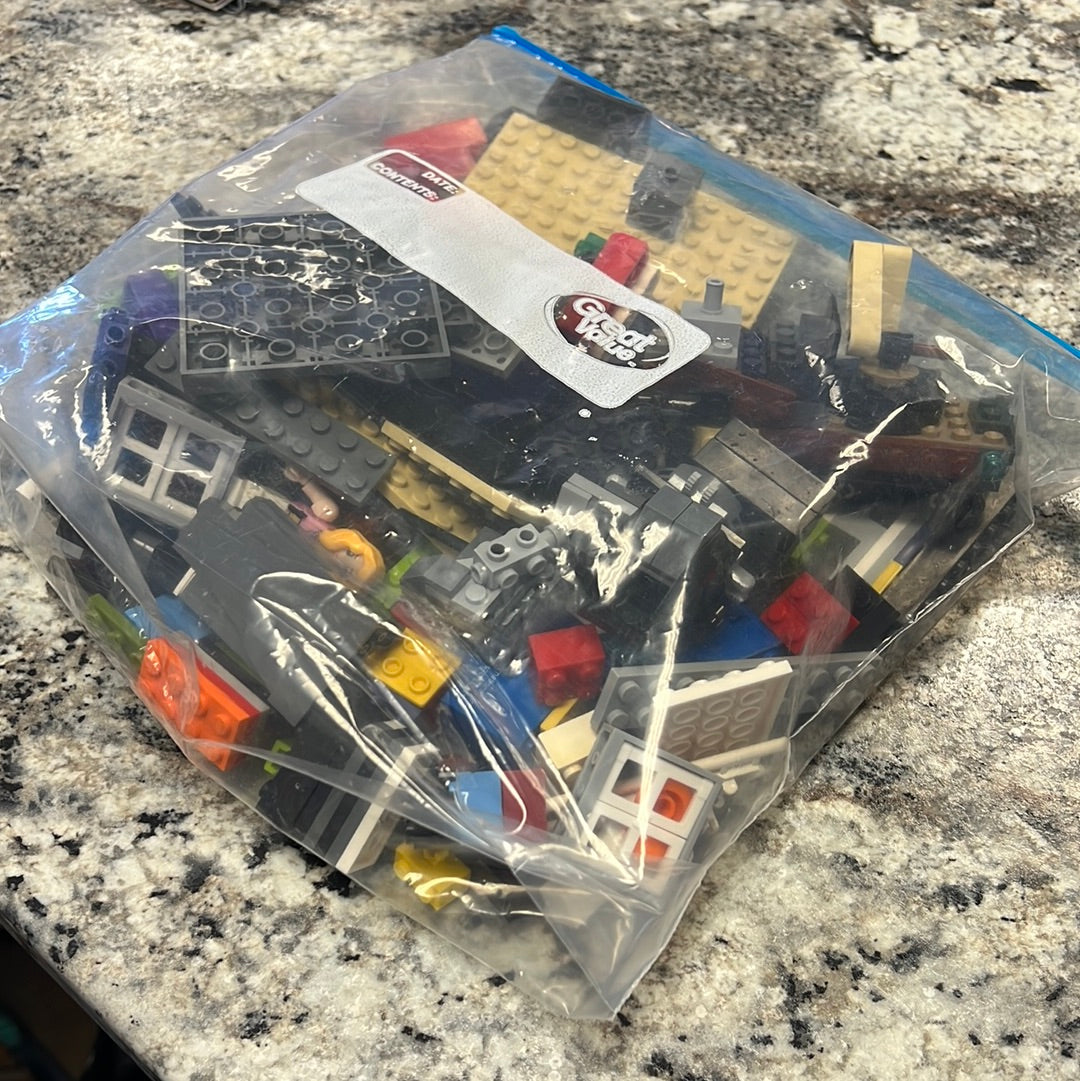 Freezer Bag of Legos