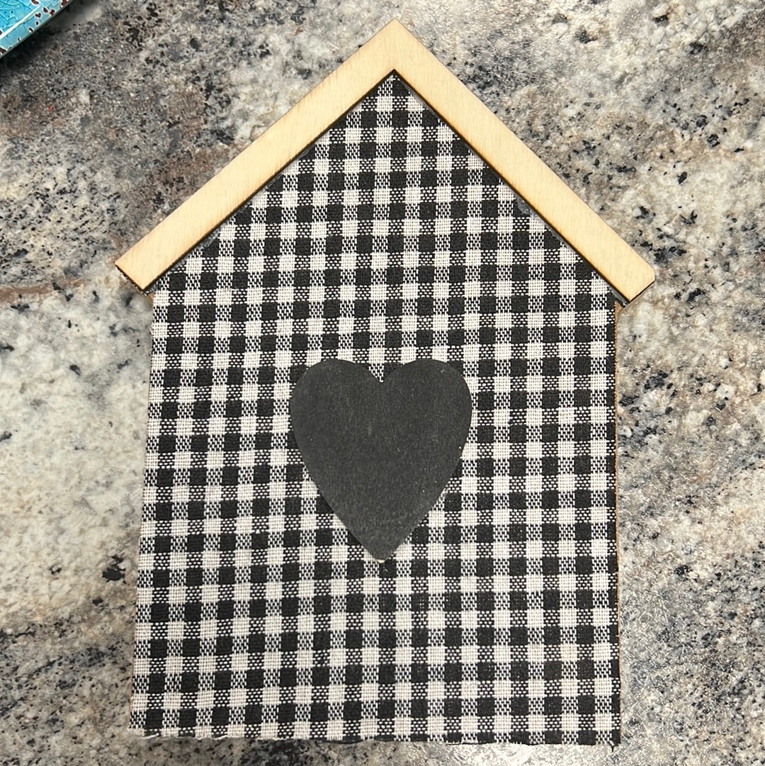 Checkered Wood House