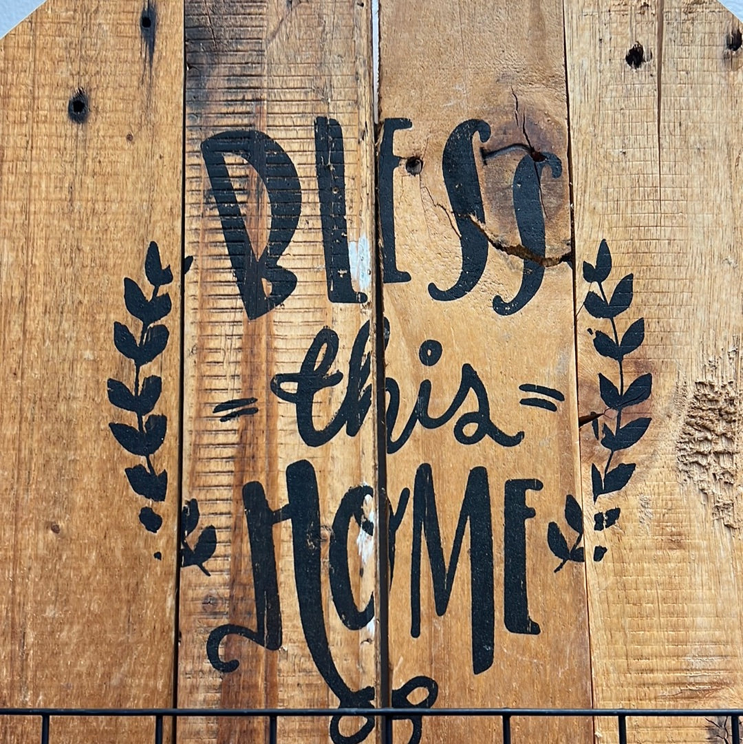 Bless This Home Sign