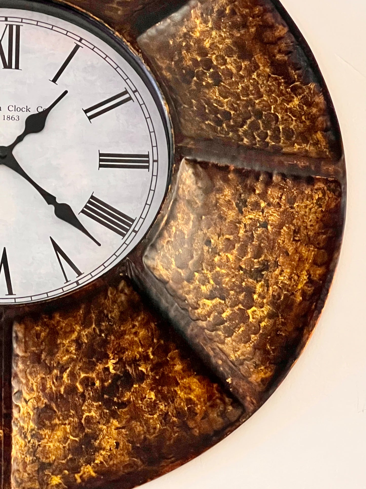 Metal Wall Clock