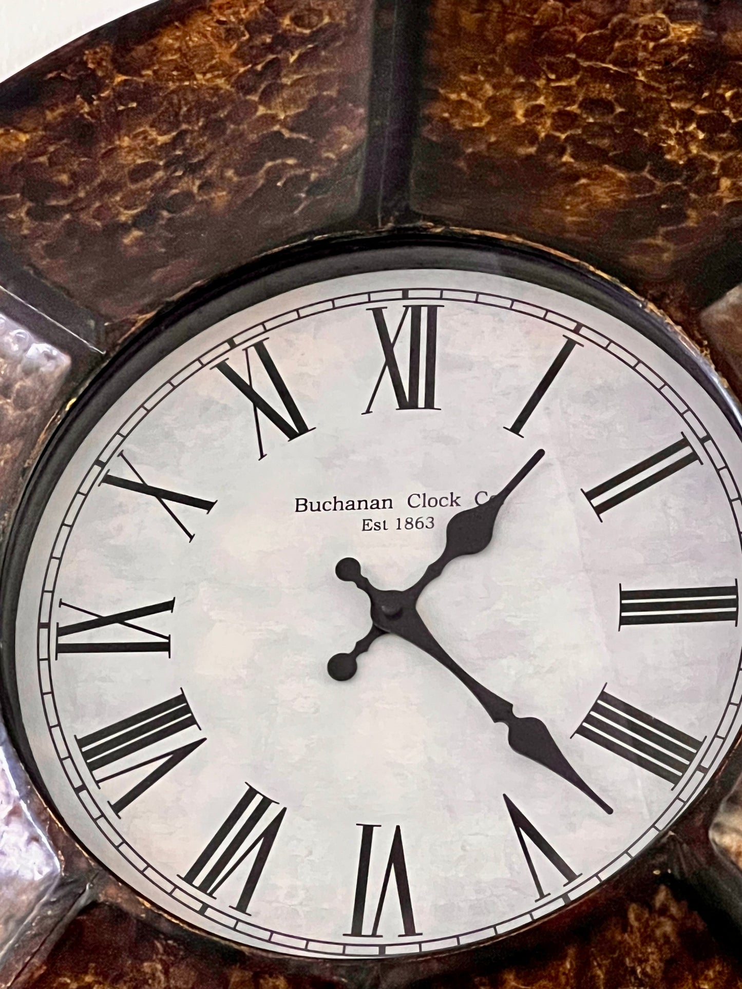 Metal Wall Clock