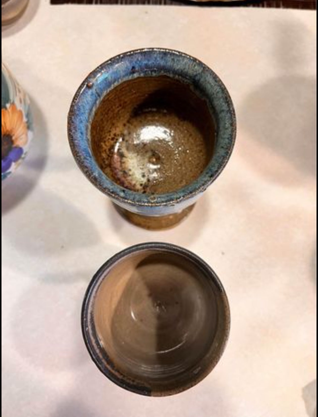 Handmade Goblet Pottery