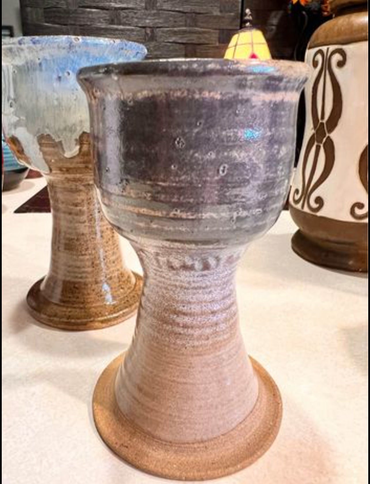 Handmade Goblet Pottery