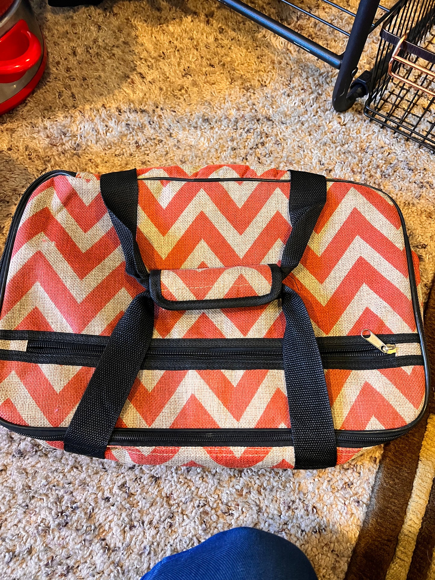 Chevron 3 Piece Insulated Carry Bags