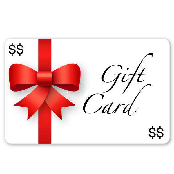 Gift Card Online or In-Store