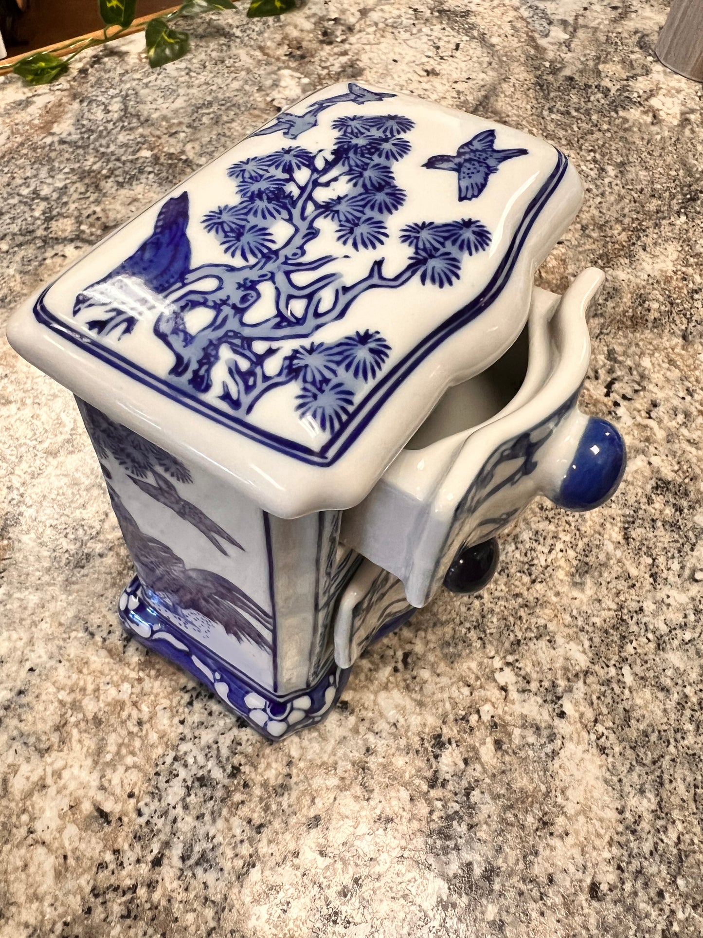 Blue & White Trinket
