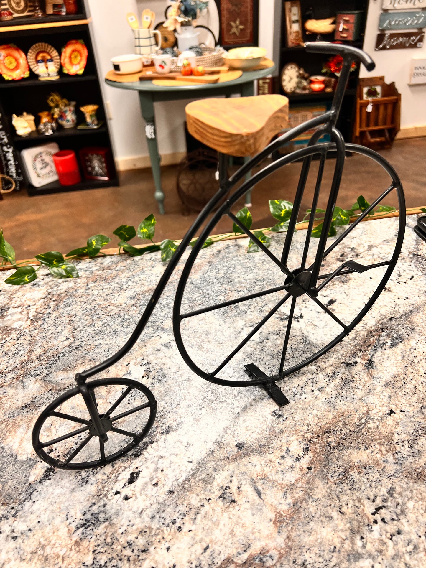 Metal Bike Decor