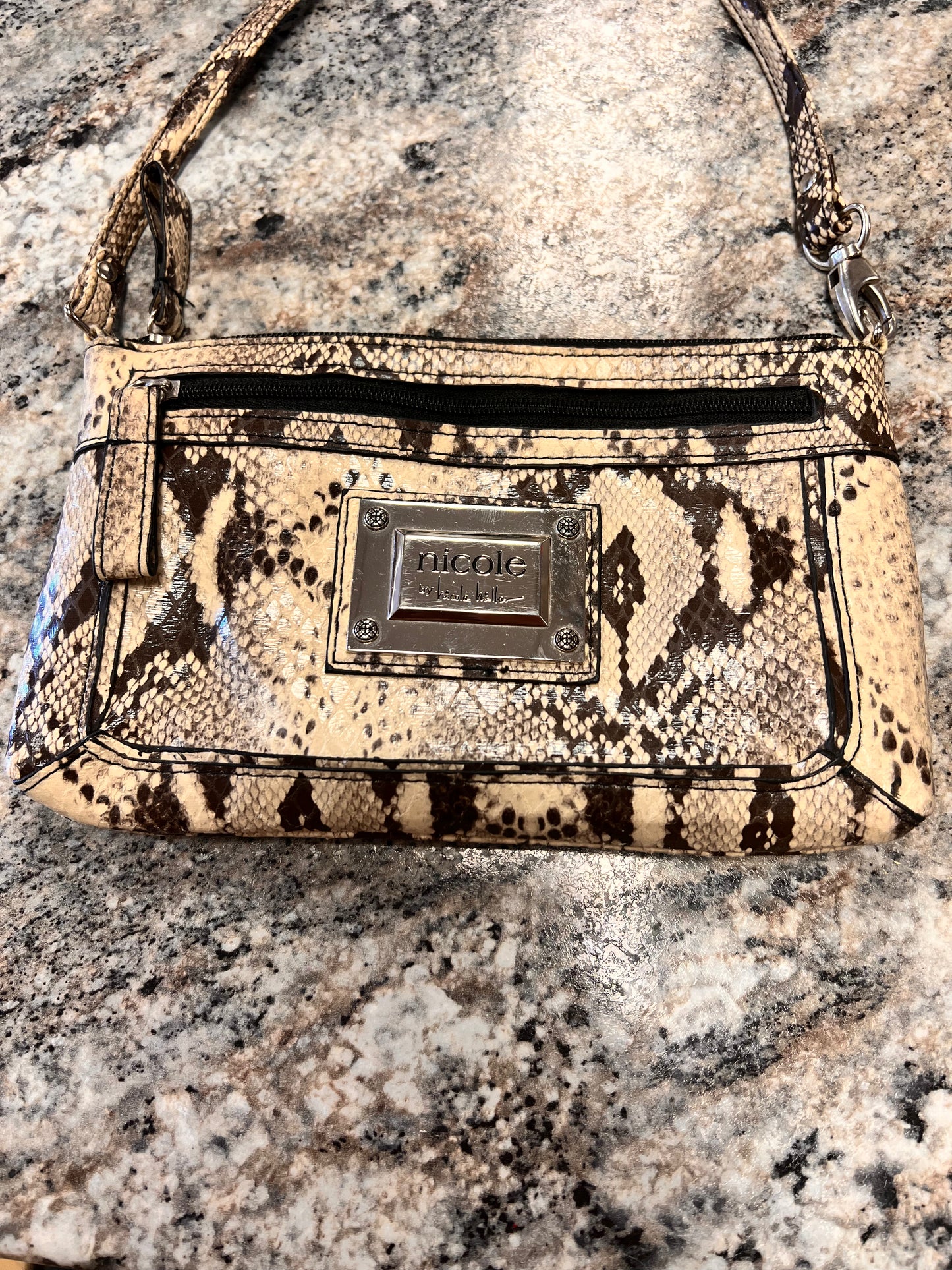 Snake Skin Clutch
