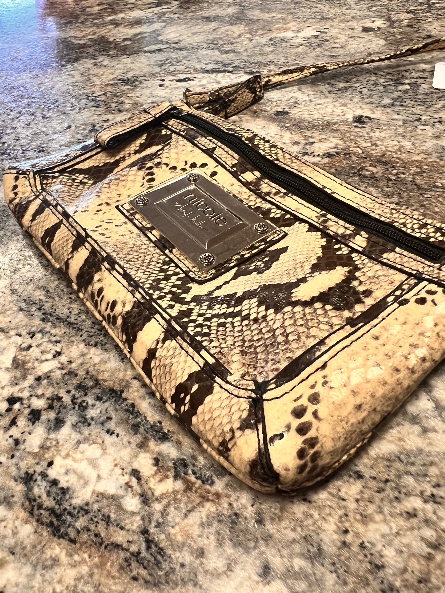 Snake Skin Clutch