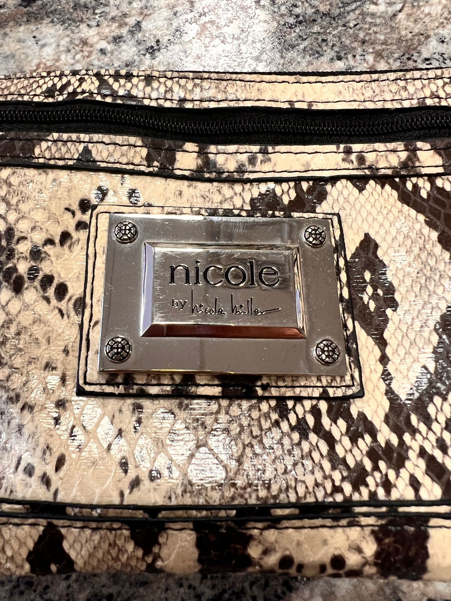 Snake Skin Clutch