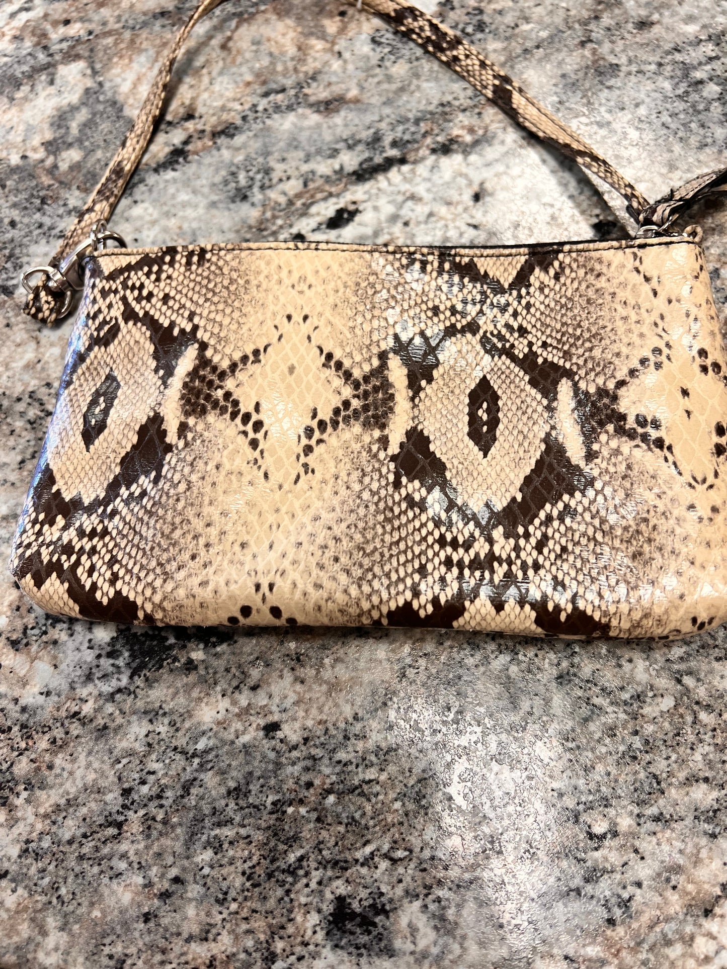 Snake Skin Clutch