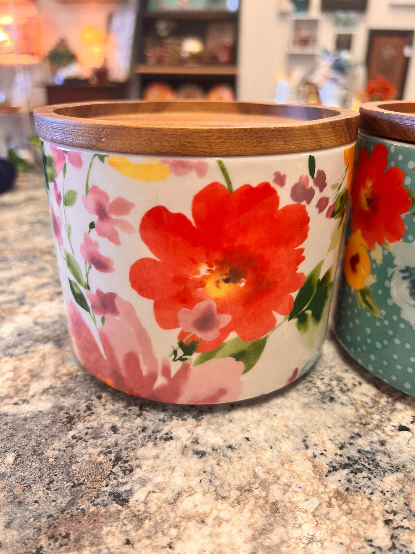 Stoneware Canister Set NEW