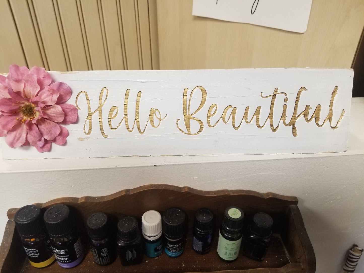 Hello beautiful sign