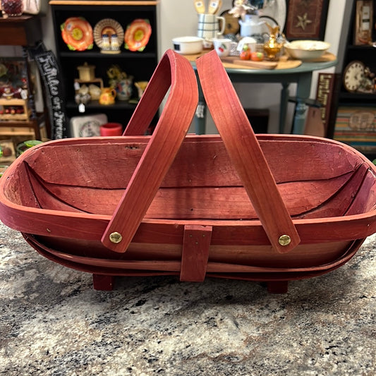 Red Decor Basket