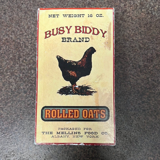 Vintage Rolled Oats Box