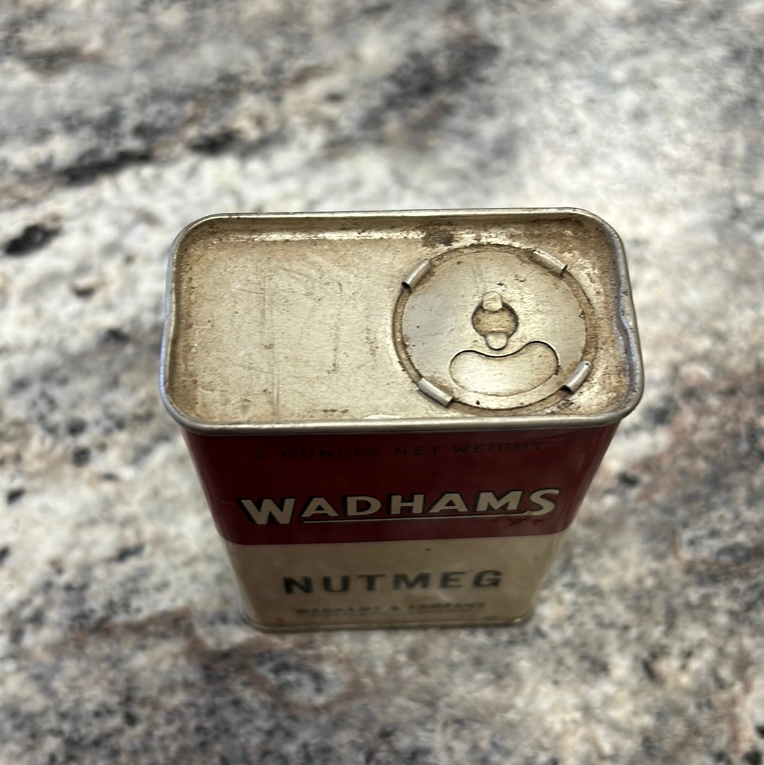 Vintage Nutmeg Tin