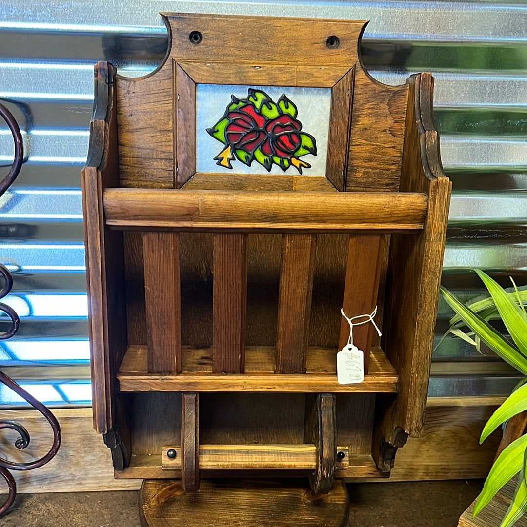 Handmade Magazine Rack