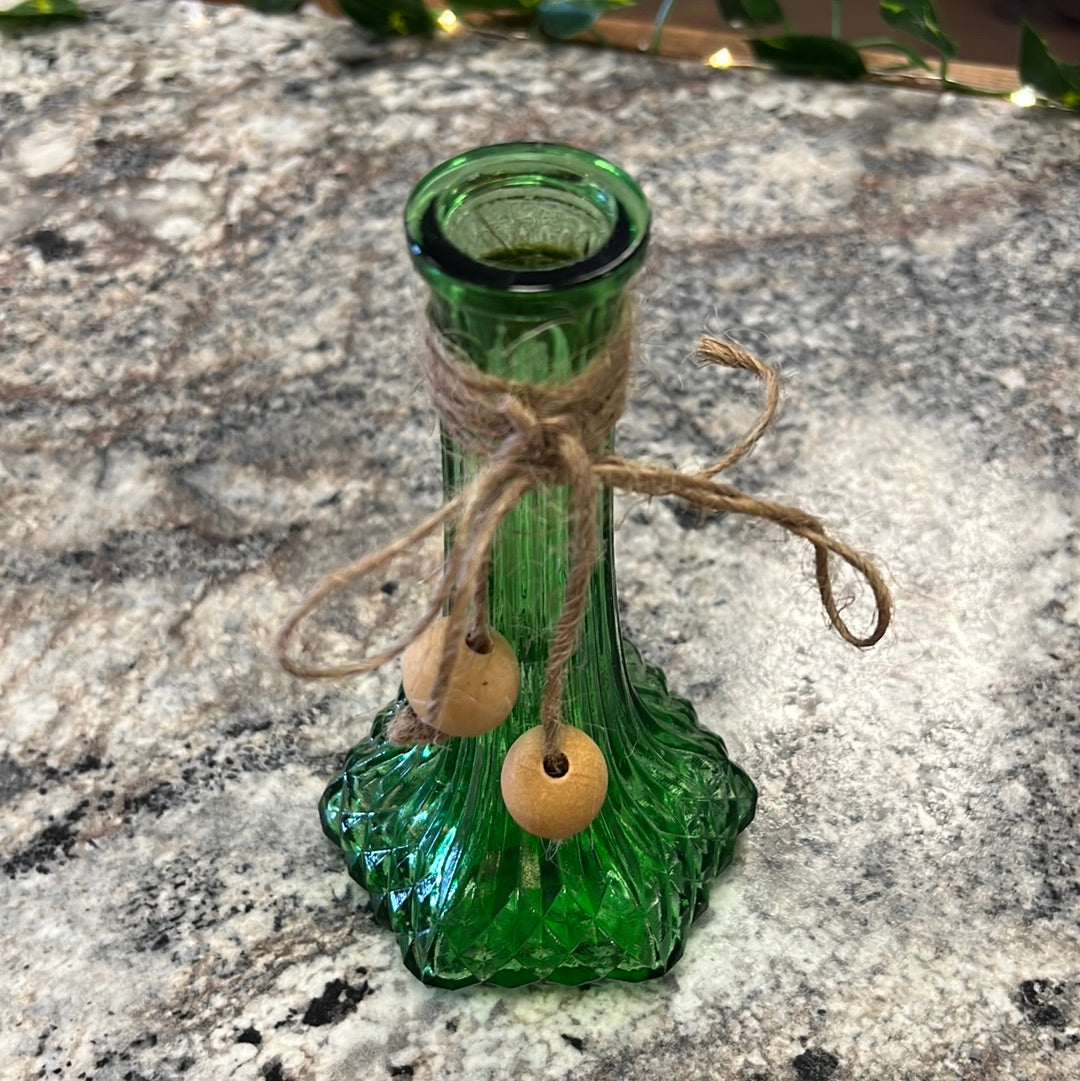 Small Green Vase