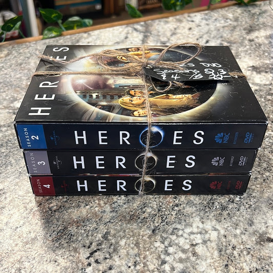 Heroes Season 2,3+4