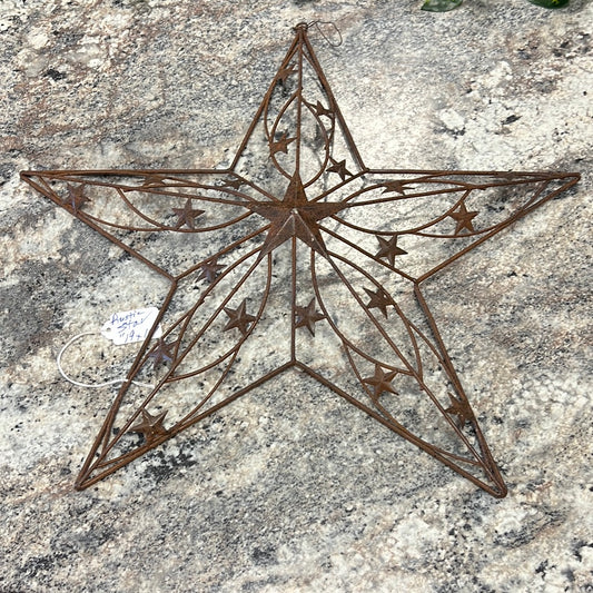 Metal Rustic Star