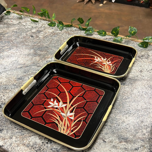 Vintage Nesting Tray Set