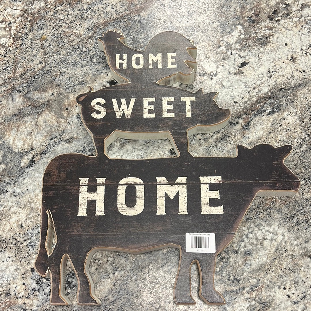 Farmhouse Wooden Sign