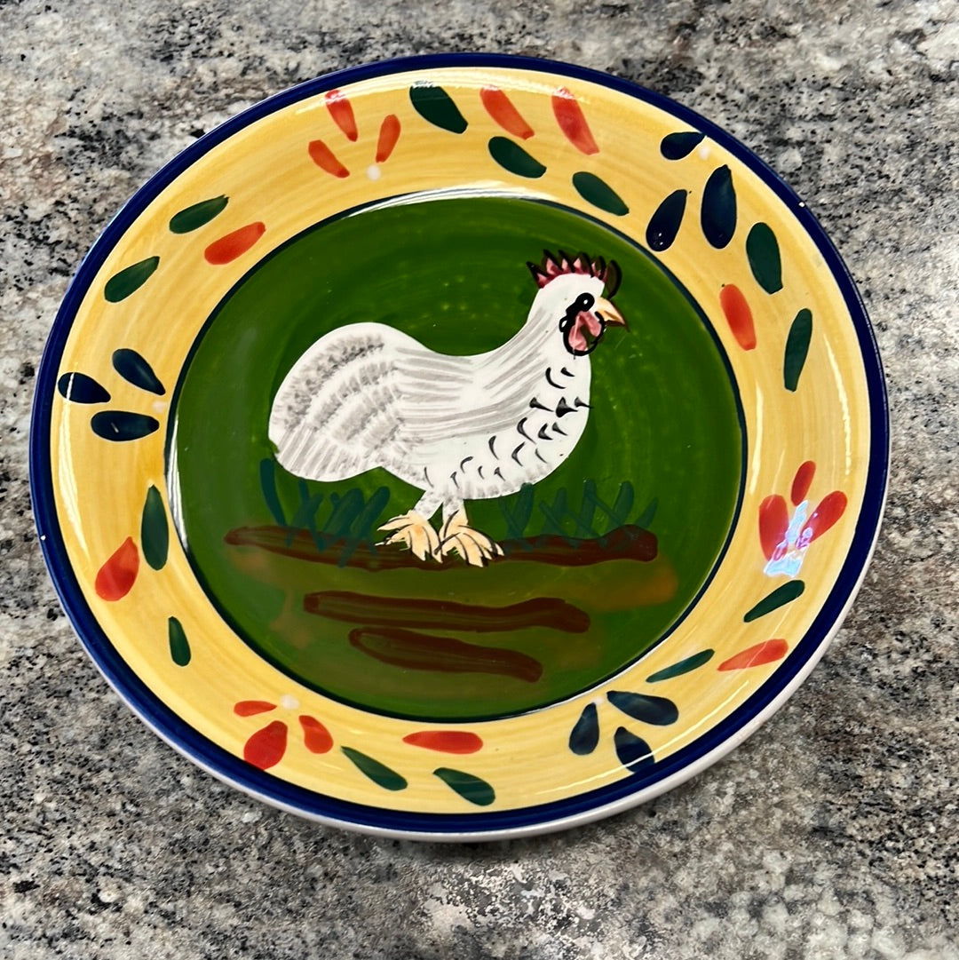 Rooster Plate