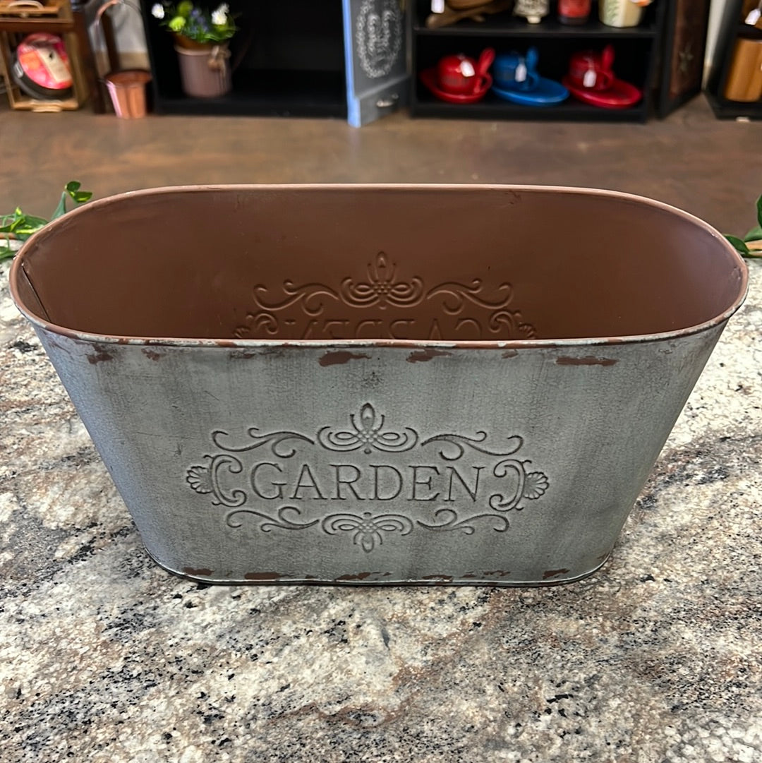 Metal Garden Bucket