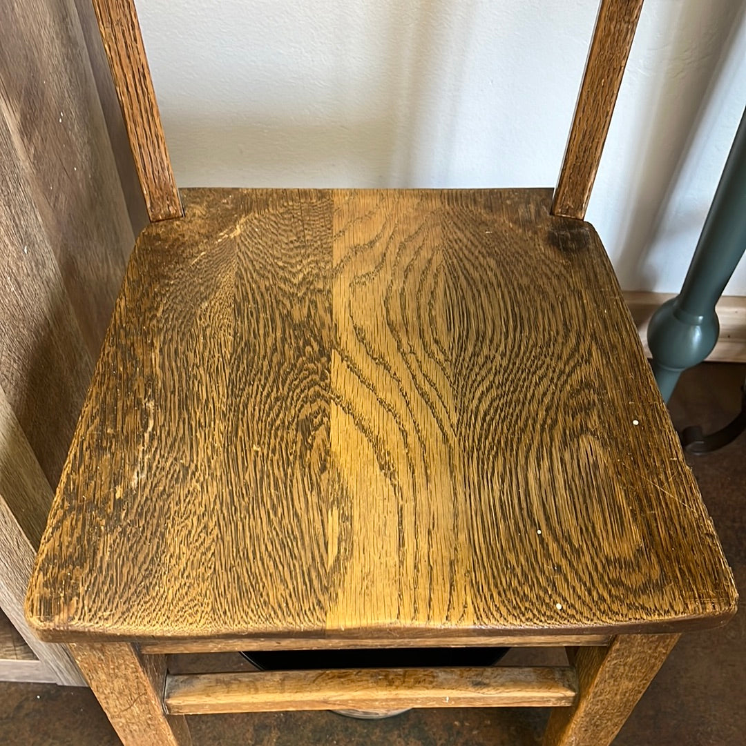 Vintage Oak Chair