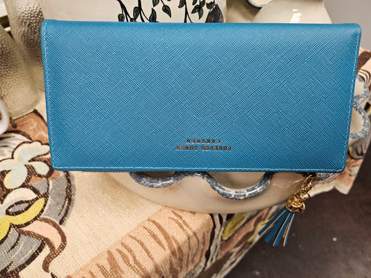 Blue wallet
