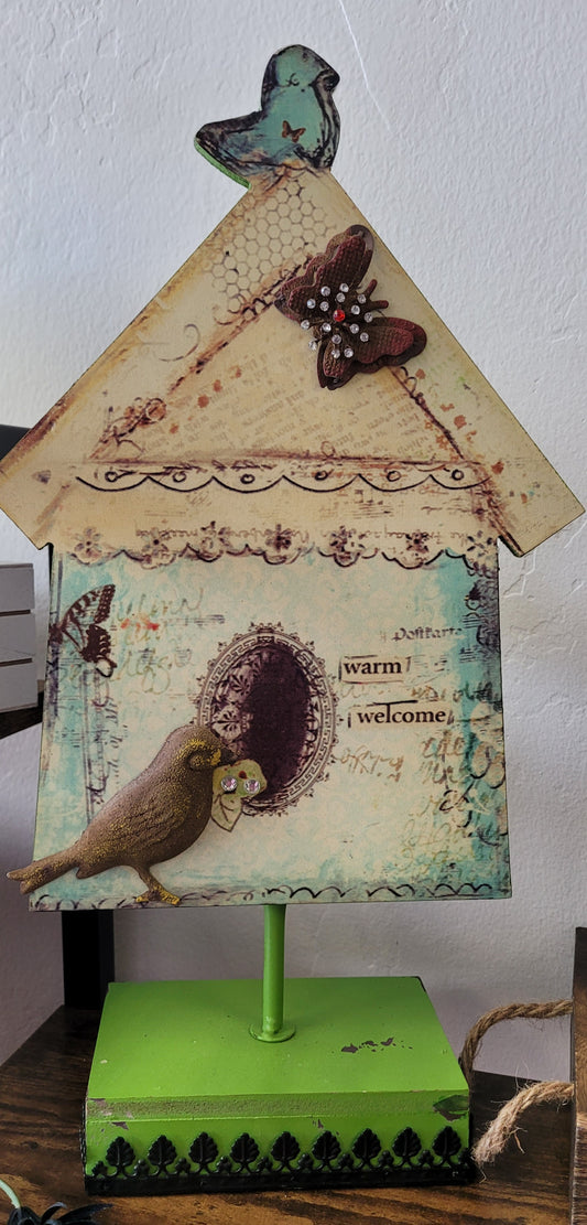 Bird house decor