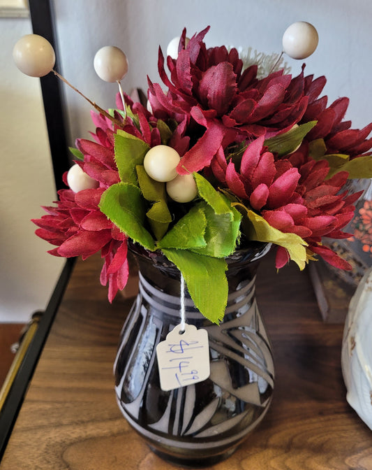 VTG Vase W/Floral