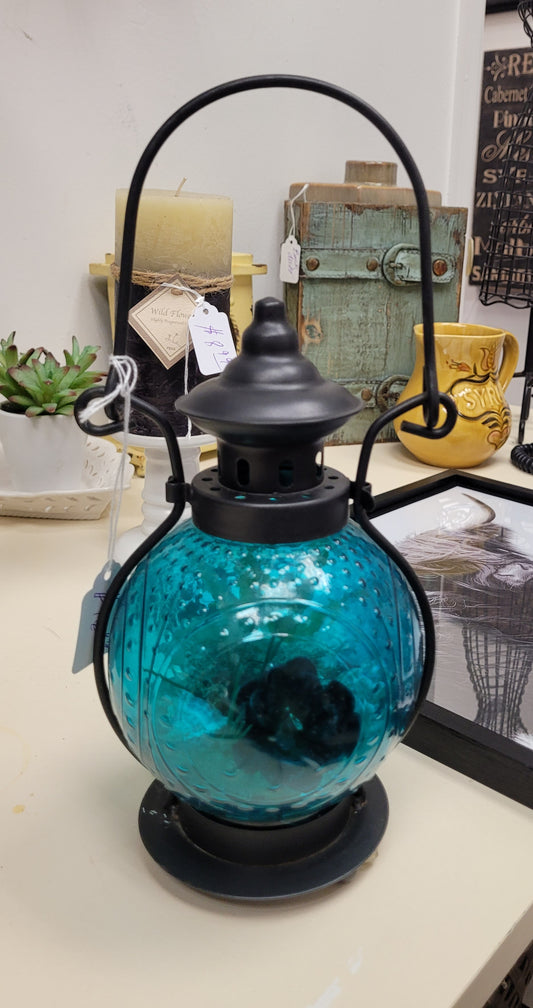 Blue globe