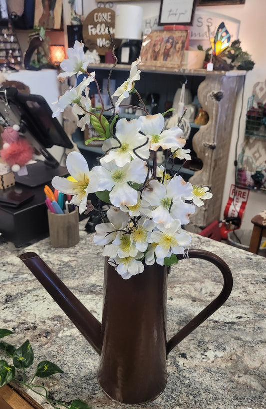 Watering can flower